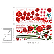 Stickers muraux pvc thème saint valentin DIY-WH0228-222-3