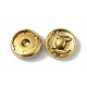 イオンプレーティング(ip) ステンレススナップボタン202個  衣服のボタン  ミシンアクセサリー  ゴールドカラー  19x6mm BUTT-I017-01D-G-2