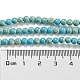 Synthetische imperiale Jaspis-gefärbte Perlenstränge G-D077-A01-02J-5