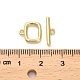 Латуни Переключить застежками KK-M314-07G-2