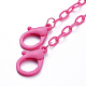 Personalized ABS Plastic Cable Chain Necklaces NJEW-JN03310-06-2