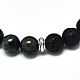 Bracelets extensibles avec perles de pierre précieuse naturelle BJEW-R309-02-A06-2
