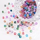 Ensembles de perles de verre peint à la cuisson DGLA-PH0002-05-NF-5