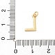 Стойки обшивки латунные подвески KK-C065-03L-G-3