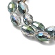 Electroplate Glass Beads Strands EGLA-J013-4x6mm-H02-4