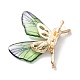 Эмалированная булавка в виде бабочки JEWB-P012-04A-2