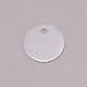 Пустая круглая алюминиевая гравированная бирка для собак FIND-WH0096-19B-1