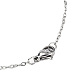 201 Stainless Steel Kitten Pendant Necklaces NJEW-T009-JN125-40-1-3