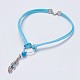 Alloy Linking Rings and Alloy Enamel Pendant Necklaces NJEW-JN02141-04-1