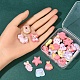 40Pcs Cute Resin Cabochons CRES-YW0001-05-6