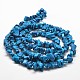 Chips Synthetic Turquoise Beads Strands G-N0134-03A-3