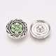Alloy Rhinestone Snap Buttons SNAP-S009-029-2