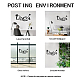 PVC Quotes Wall Sticker DIY-WH0200-091-4