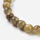 Natural Gold Tiger Eye Beads Strands X-G-C076-6mm-1AA-3