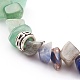 Bracelets de perles de pierres précieuses naturelles BJEW-JB05933-2