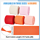 Benecreat 10m 5 Farben Polyester flaches elastisches Gummiband EC-BC0001-49A-2