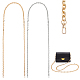 Wadorn 2 шт. 2 цвета железные o-образные кабельные цепные ремни для сумок FIND-WR0008-84-1