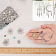 Sunnyclue bricolage kit de fabrication de boucles d'oreilles lustre bohême DIY-SC0020-94-3