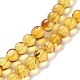 Perles d'ambre naturel brins G-K308-C01-6mm-3