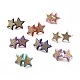 Star Sparkling Cubic Zirconia Stud Earring for Her ZIRC-C025-32G-1