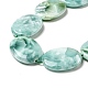 Brins de perles de verre naturel G-I247-34A-4