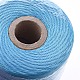 Cordón de poliéster encerado para la fabricación de joyas YC-F002-270-3