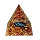 Pirámide de orgonita PW-WG82307-01-5