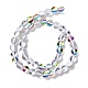 Synthetic Moonstone Beads Strands G-E573-02B-21-2