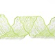 ポリエステルレーストリム  縫製装飾のためのレースリボン  黄緑  45mm  幅約1- 3/4インチ（45mm）  約10.93ヤード（10m）/ロール OCOR-A004-01P-1