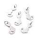 201 Stainless Steel Pet Charms STAS-D176-01P-1