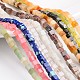 Cube Natural & Synthetic Mixed Gemstone Bead Strands G-L420-14-8mm-1