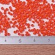 MIYUKIデリカビーズ小  シリンダー  日本製シードビーズ  15/0  （dbs0722)不透明なオレンジ  1.1x1.3mm  穴：0.7mm  約3500個/10g X-SEED-J020-DBS0722-4