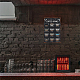 ヴィンテージメタルブリキサイン  バーの鉄の壁の装飾  レストラン  カフェパブ  長方形  カップ模様  300x200x0.5mm AJEW-WH0189-116-7