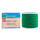 BENECREAT 2mm 55 Yards Elastic Cord Beading Stretch Thread Fabric Crafting Cord for Jewelry Craft Making (Green) EW-BC0002-40-7