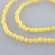 Resin Round Bead Strands RESI-O001-4mm-A08-1