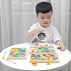 木製磁気釣りゲーム  モンテッソーリのおもちゃ  幼児向けの認知ゲーム  教育就学前ビーズおもちゃギフト  車両  32~48x25~57.5x14mm AJEW-D066-01D-5