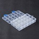 Пластиковые ящики для хранения органайзеров X-CON-WH0001-03-2