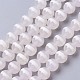 Brins de perles d'agate dzi à motif rayé tibétain naturel G-P425-03E-10mm-2
