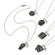 Collier pendentif en alliage d'émail avec 304 chaînes de câbles en acier inoxydable NJEW-JN04372-1