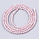 Eau douce naturelle de coquillage perles brins X-BSHE-T009-01D-2