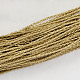 Cordones trenzados de cuero de imitación LC-S005-056-1