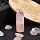 チャクラビギナーズキット  瞑想の宝石癒しの石  天然木板付き  女性へのスピリチュアルギフト  9~46x8~17mm DIY-WH0188-06F-4