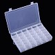 Plastic Clear Beads Storage Containers C096Y-2