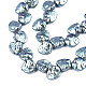 Fili di perle di plastica imitazione perla abs KY-N015-01B-3