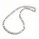 304 из нержавеющей стали Фигаро цепи ожерелья NJEW-I060-08B-2