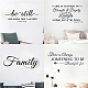 PVC Quotes Wall Sticker DIY-WH0200-076-6