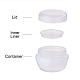 Plastic Mushroom Cosmetics Cream Jar MRMJ-BC0001-39C-3
