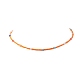 Collana di perline di semi di vetro per donna NJEW-JN04258-4