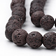 Synthetic Lava Rock Beads Strands G-S277-6mm-02-3
