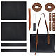 Kit de fabrication de sac fourre-tout pour femme en similicuir diy DIY-WH0409-77A-1
